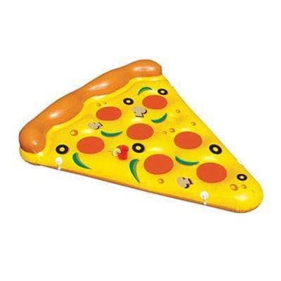 Flotteur gonflable en forme de tranche de pizza Flotteur gonflable en forme de tranche de pizza